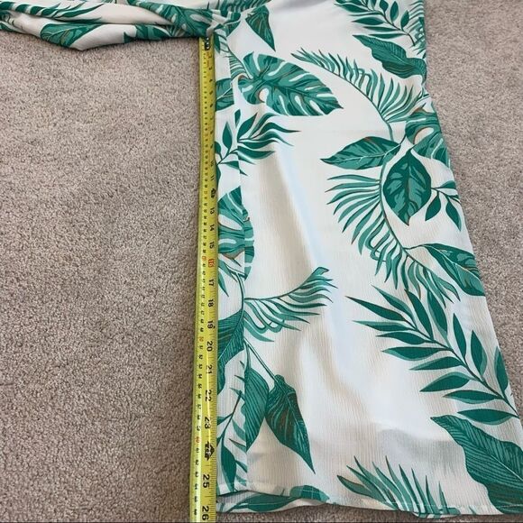 J.O.A. New with tag Printed Ivory green Wide - Picture 15 of 16